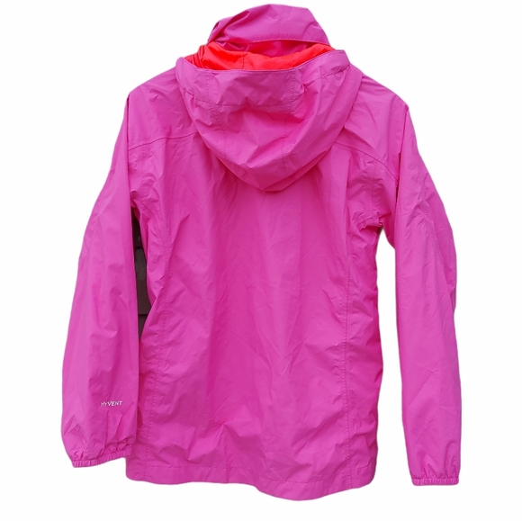 The North Face hyvent girls hooded jacket - Picture 2 of 6